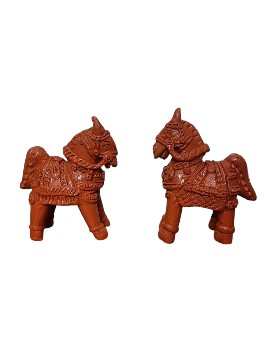 Clay Teracotta Horse